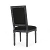 2pk Regina French Country Wood Upholstered Dining Chairs  - Christopher Knight Home - 4 of 4