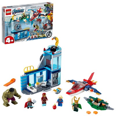 lego avengers minifigures set