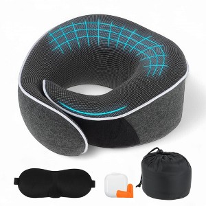 Unique Bargains Neck Pillow for Airplane Travel 1 Pc - 1 of 4