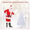 Eco-Friendly Artificial Christmas Tree with Full PVC Branches, Stable Metal Stand, Easy Setup Design for Indoor and Outdoor Holiday Décor - 3 of 4