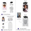 Big Dot of Happiness Black and White Graduation Party Vertical Photo Garland 35 Pieces - 3 of 4