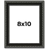 PosterPalooza | Photo Size Antique Black Picture Frame - UV Acrylic, Foam Board Backing, Hanging Hardware - 2 of 4