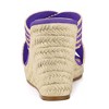 Allegra K Women's Espadrilles Wedges Slide Wedge Sandals - 3 of 4