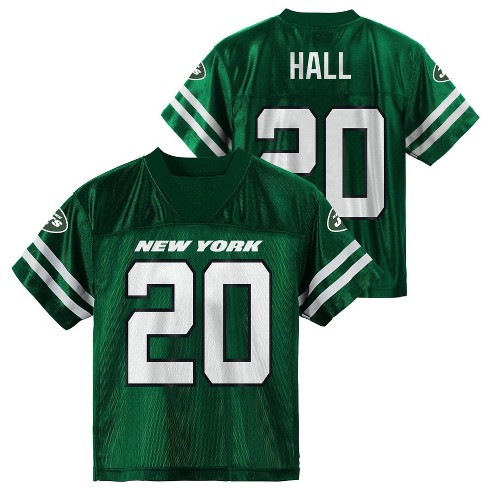 NFL New York Jets Toddler Boys' Short Sleeve Hall Jersey - 4T