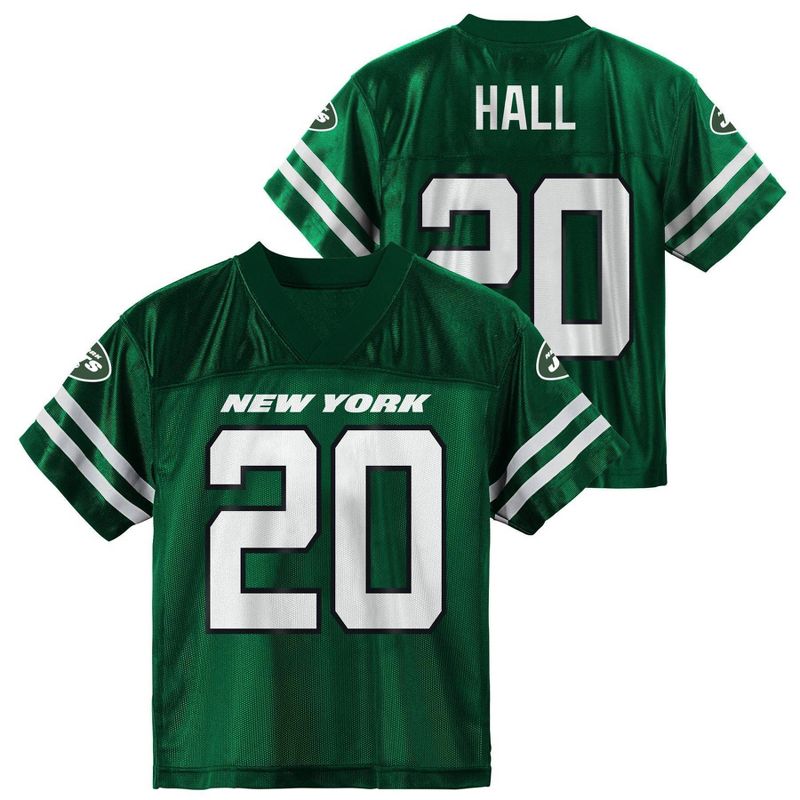 NFL New York Jets Toddler Boys' Short Sleeve Hall Jersey, 1 of 4