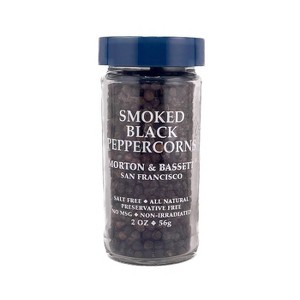 Morton & Bassett Spices Smoke Whole Black Peppercorns - 2oz - 1 of 3