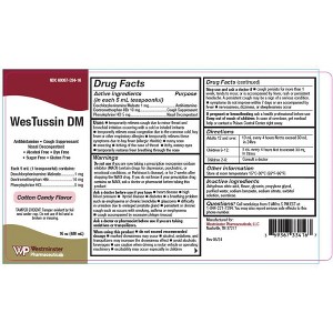 WESTUSSIN DM Cough & Cold Relief Syrup – 4 fl oz - 1 of 2