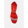 Mejuri Rhinestones And Pearl Embellished Women Sandals - 4 of 4