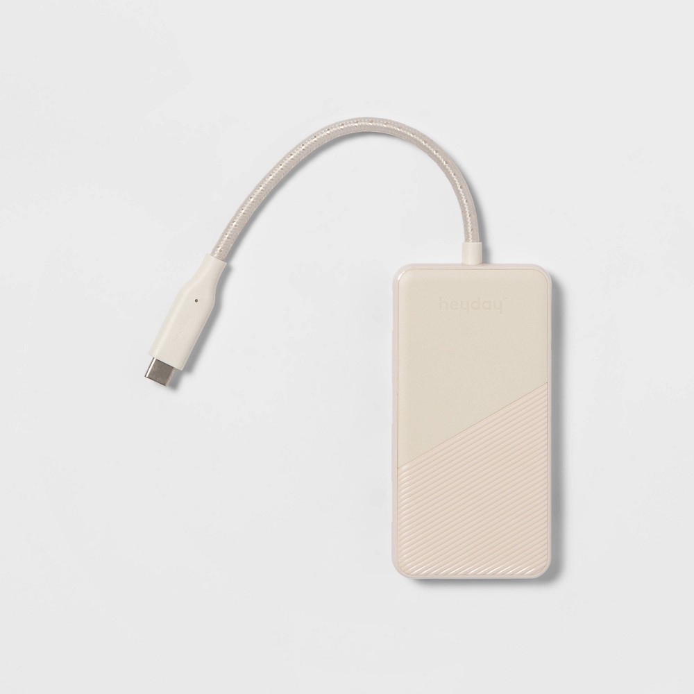 USB-C Hub Adapter - heyday™ Stone White