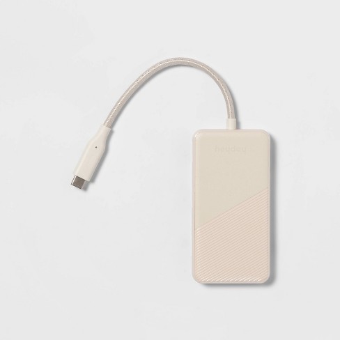 USB-C Hub Adapter - heyday™ Stone White - image 1 of 3