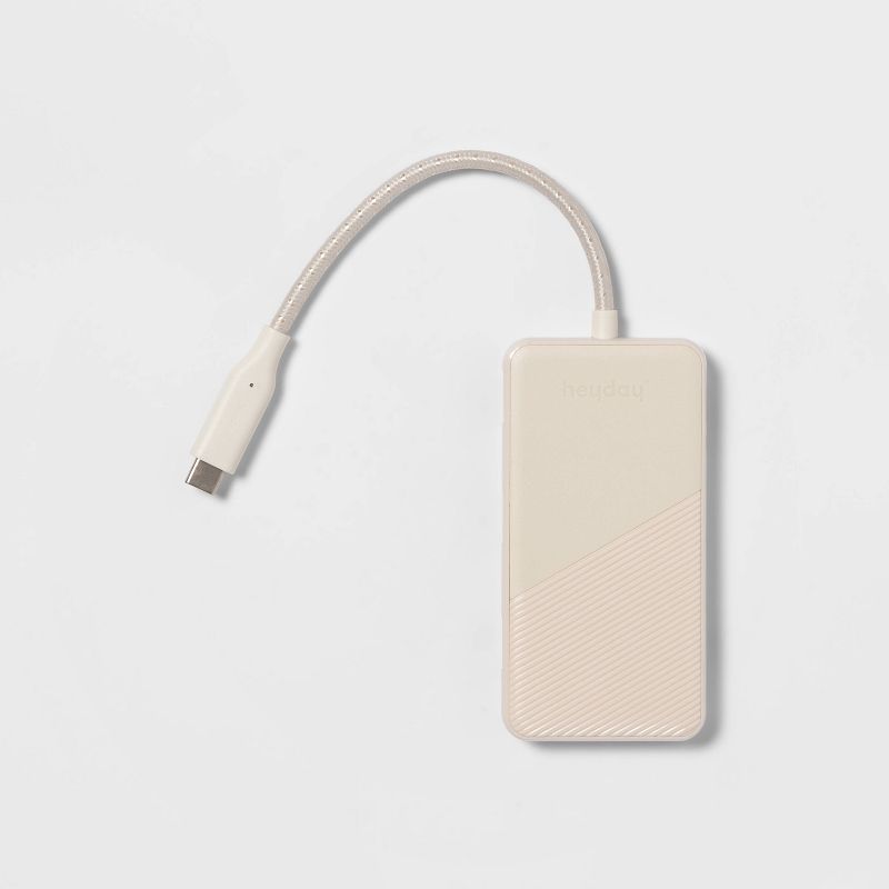USB-C Hub Adapter - heyday&#8482; Stone White, 1 of 5