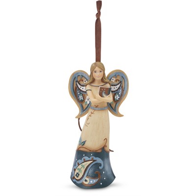 Pavilion Gift Company - Spiritual Wisdom - 4.5" Angel with Book Ornament - Tree Ornaments