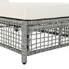 Syemin Patio Chaise Lounges, Outdoor Patio Daybed, Comfy Seat Cushion, Sofa Furniture, for Backyard, Swimming Pool, White, 76.4"*25.2"*41.3" - 4 of 4