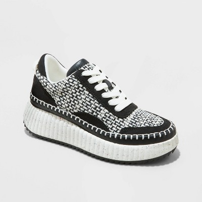 Target white store platform sneakers