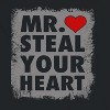Rerun Island Men's Mr Steal Your Heart Short Sleeve Graphic Cotton T-Shirt - 2 of 3