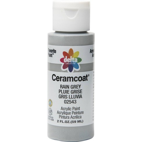 2 Fl Oz Acrylic Craft Paint Rain Gray - Delta Ceramcoat : Target