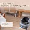 Heavy Duty Cat Litter Box Liners for Open-Top Self-Cleaning Boxes, Leak-Proof Drawstring Waste Bags - 3 of 4