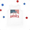 The Juniper Shop American Flag Coquette Toddler Tank - 2 of 4