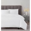 Badgley Mischka Sateen Duvet Cover Set - 3 of 4