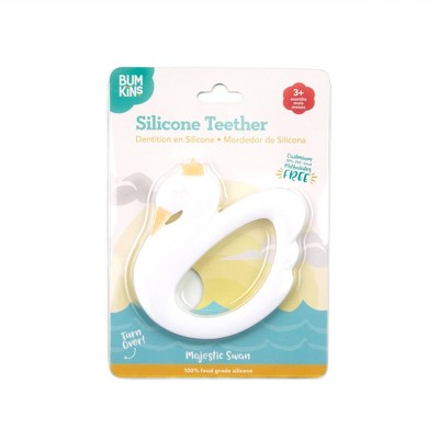 Bumkins Silicone Teether Swan