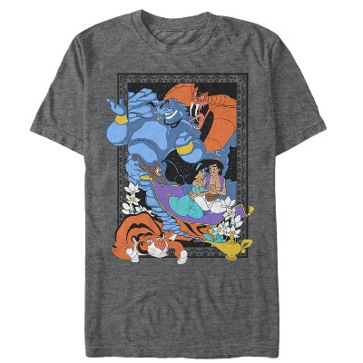Men's Aladdin Character Frame T-Shirt