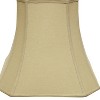Vynxaria Cut Corner Bell Lampshades 9x16 Inches, Square Softback Tan - 2 of 4