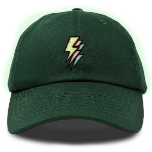 Dalix Lightning Embroidered Bolt Dad Hat Cotton Baseball Cap Adjustable Mens - 1 of 4