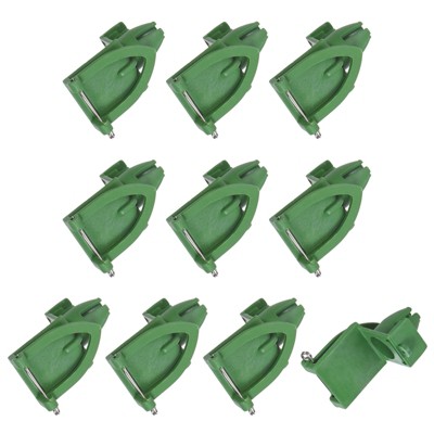 Unique Bargains Plastic Triangle Corsage Buttonhole Safety Pin Wedding