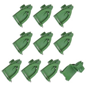 Unique Bargains Plastic Triangle Corsage Buttonhole Safety Pin Wedding - 1 of 4