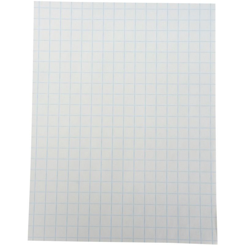 School Smart Graph Paper, 1/2 Inch Rule, 9 x 12 Inches, White, 500 Sheets, 4 of 5