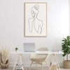 Stupell Industries Minimal Woman Line Drawing Canvas Wall Art - 2 of 4