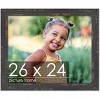 PosterPalooza | Photo Size Shabby Chic Black Picture Frame - UV Acrylic, Foam Board Backing, Hanging Hardware - 2 of 4