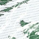 green and white