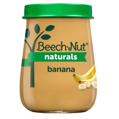 Beech-Nut Naturals Bananas Baby Food Jar - 4oz