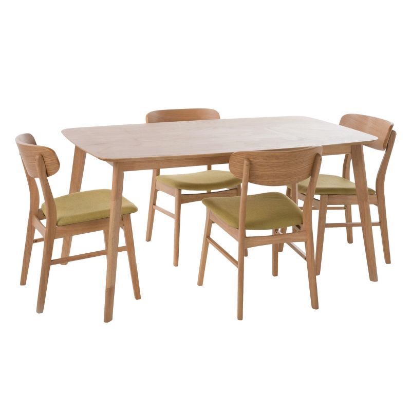 5pc Lucious 60" Dining Set - Christopher Knight Home, 1 of 8