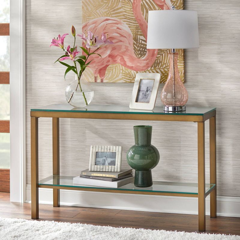 Manhattan Console Table Gold - Buylateral, 3 of 6