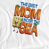 Women's Spongebob Squarepants Mother's Day Best Mom Under The Sea Loose T-Shirt - 2 of 4