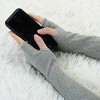 INSPIRE CHIC Women's Elbow Length Stretchy Thumbhole Arm Warmer Fingerless Gloves - 4 of 4