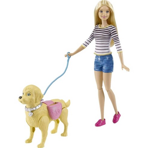 nægte barm Fortov Barbie Walk And Potty Pup Doll And Playset : Target
