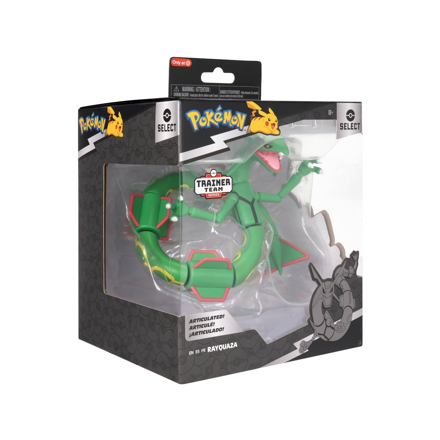 Детская фигурка Pokemon Rayquaza 6" Super-Articulated Action Figure (Target Exclusive) — фото 4