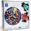 eeBoo: Piece and Love Moths 500 Piece Round Jigsaw Puzzle - 3 of 4