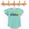 The Juniper Shop SmileyWorld Daddy's Little Sunshine Flutter Sleeve Tee - 2 of 4