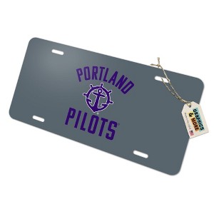 Portland Pilot Novelty Metal Vanity Tag License Plate - 1 of 4