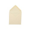 JAM Paper 5 x 5 Square Invitation Envelopes with Euro Flap Ivory Bulk 1000/Carton (02792256C) - 2 of 4