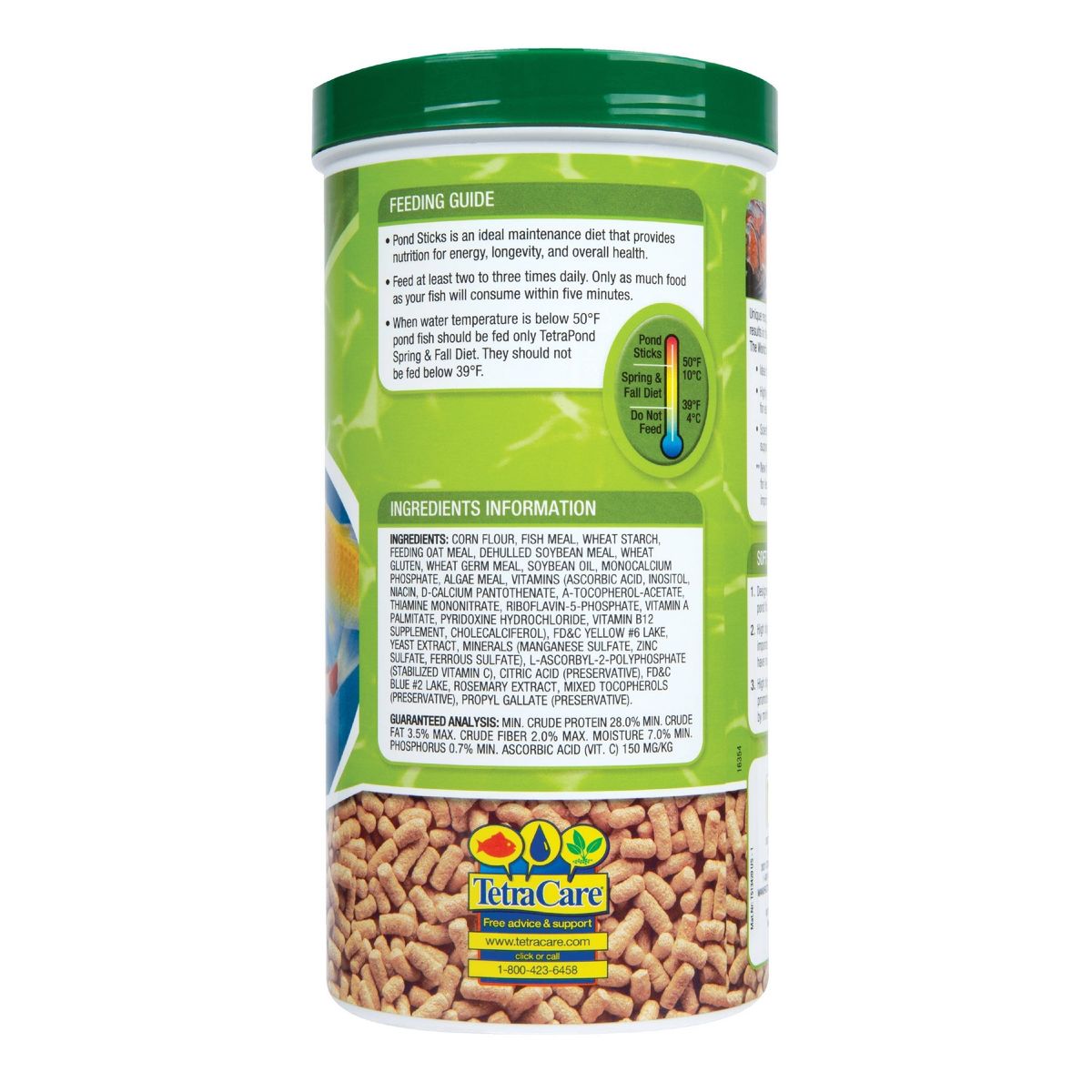 Tetra Pond Sticks Pond Fish Food for Goldfish And Koi Fish Flavor Dry Fish Food - 3.53oz - thumbnail 3