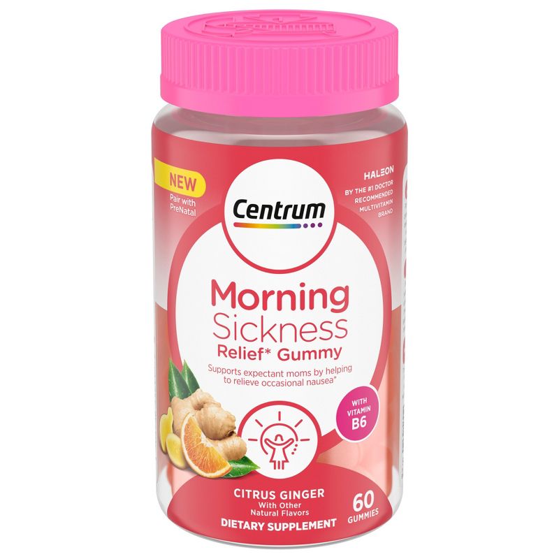 Centrum Morning Sickness Relief Vitamin Gummies - Citrus - 60ct, 2 of 13