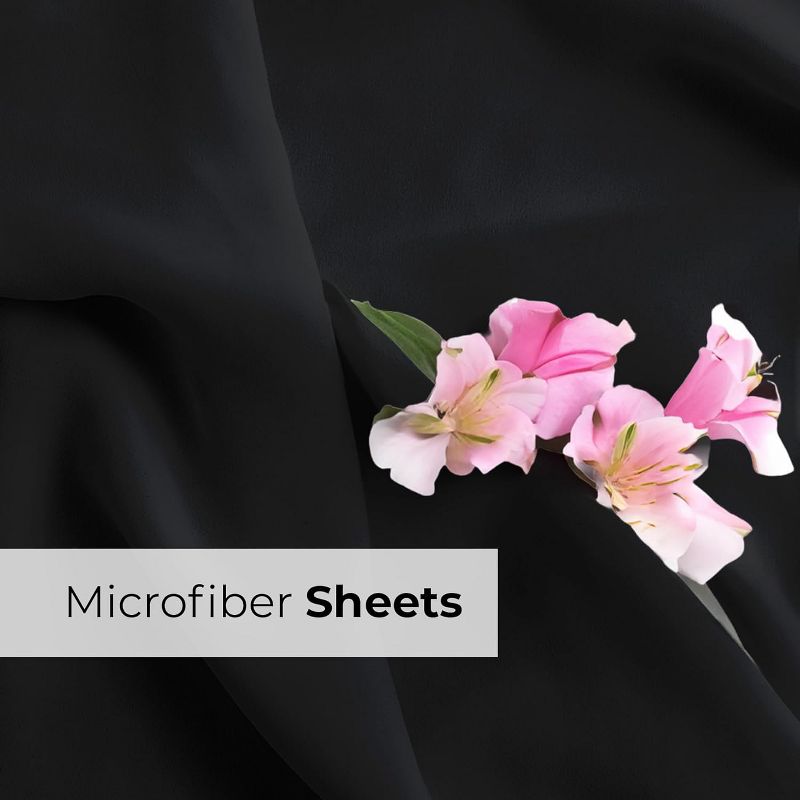 4 Piece Extra Deep Pocket Microfiber Sheet Set - CGK Linens, 6 of 9
