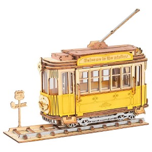 DIY 3D Puzzle - Tramcar - 145pcs - 1 of 3