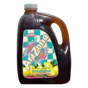 AriZona Iced Tea with Lemon Flavor - 128 fl oz Jug - 1 of 3