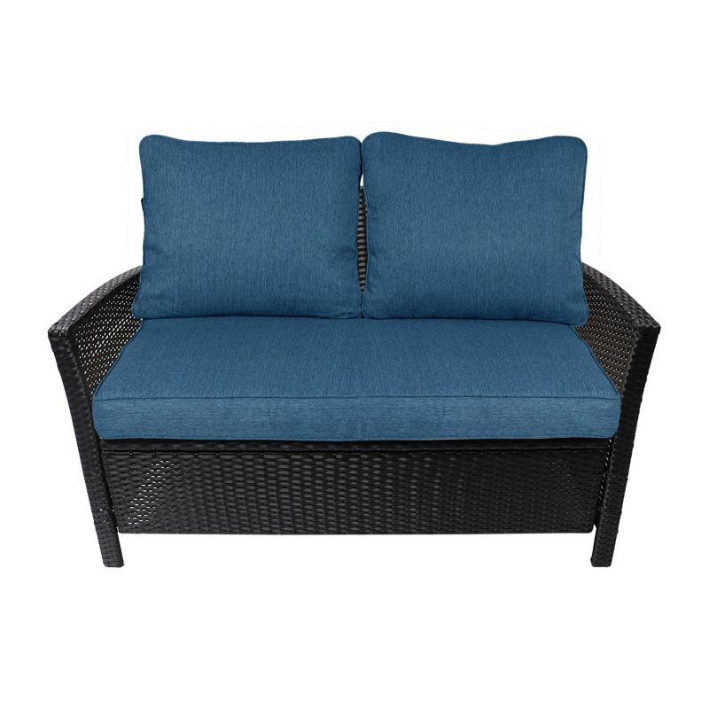 Aoodor Deep Seating Bench Loveseat Cushions Set - Set Of 3, 4 of 6